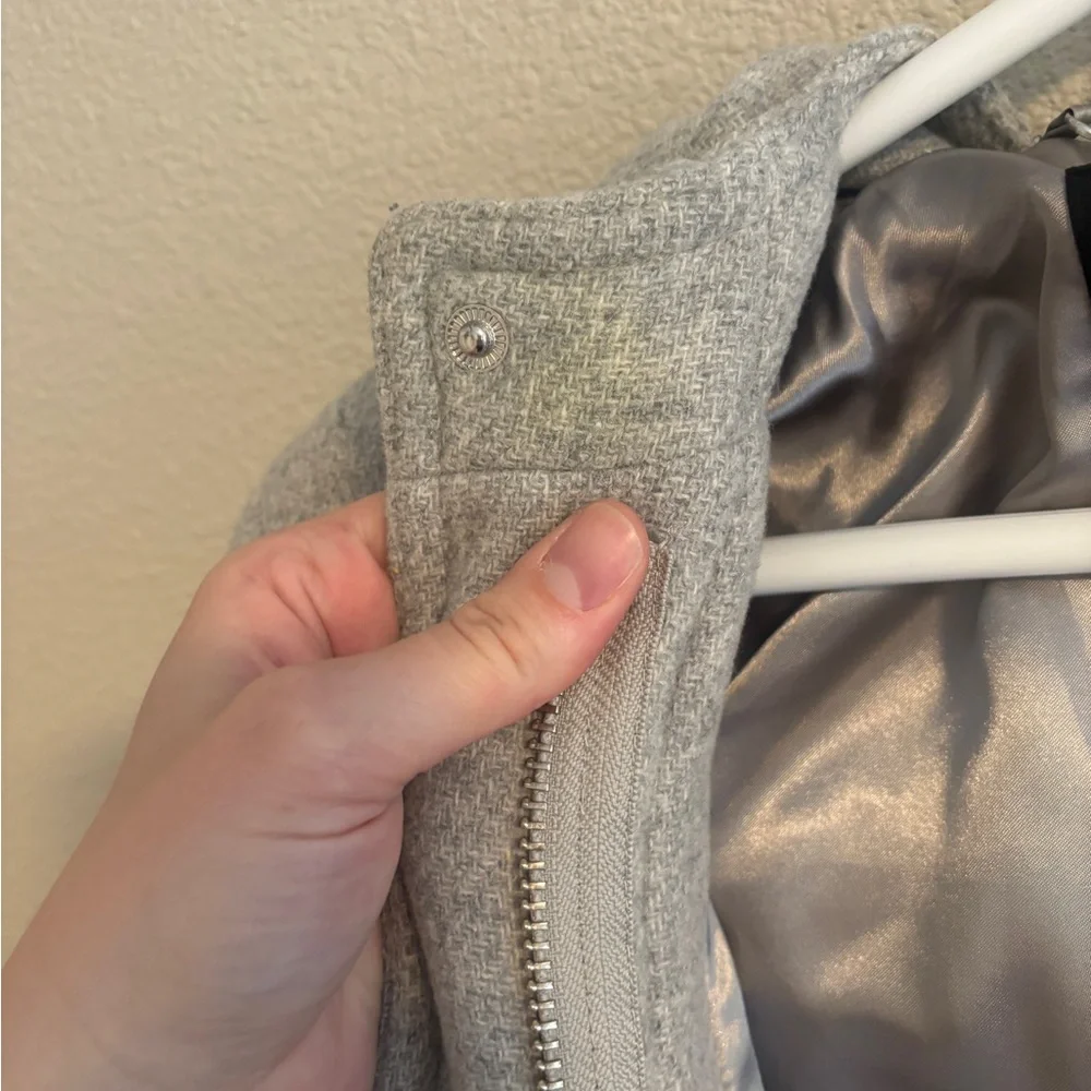 J. Crew Chateau Parka Italian Wool stadium cloth coat - Picture 6 of 8